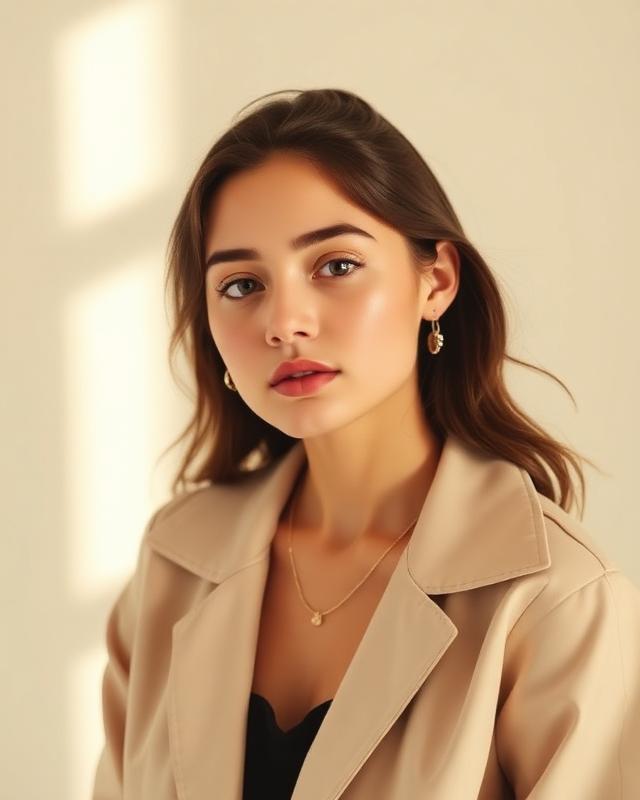AI portrait — editorial